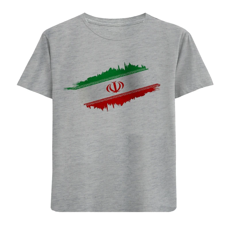 تی‌شرت آستین کوتاه پسرانه مدل ایران N248