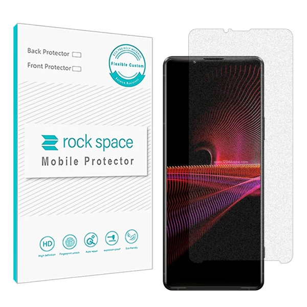 محافظ صفحه نمایش مات راک اسپیس کد MTT مناسب برای گوشی موبایل سونی Xperia 1 III