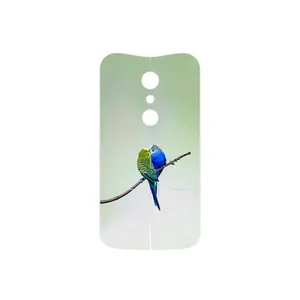 MAHOOT Lovebird Cover Sticker for Motorola Moto G 2nd gen