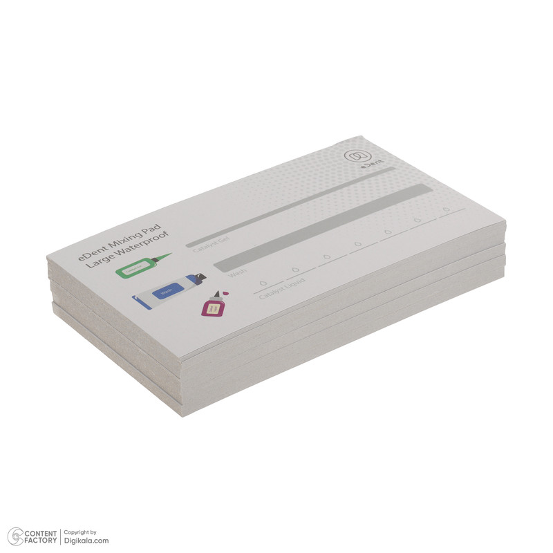 میکسینگ پد کاغذی دندانپزشکی ایدنت مدل 0012 سایز بزرگ میکسینگ پد کاغذی دندانپزشکی ایدنت مدل 0012 سایز بزرگ