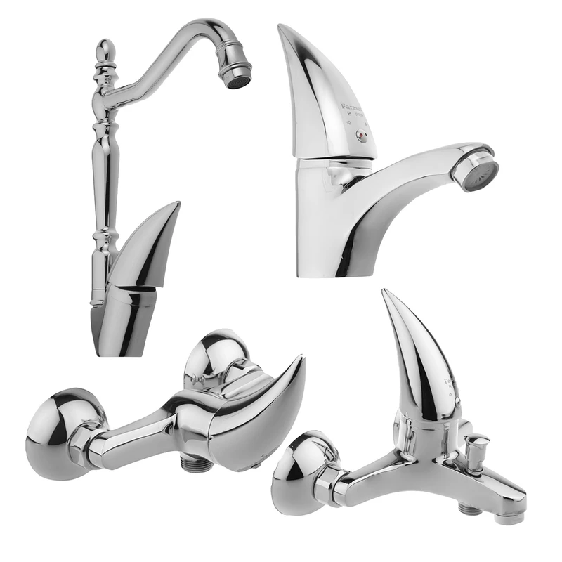 ست شیرآلات فراست پویا مدل اسمورف 