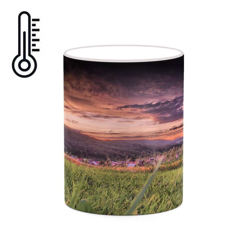 ماگ حرارتی کاکتی مدل منظره کد mgh20771