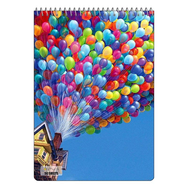 دفتر نقاشی 50 برگ سیمی کارنیکا طرح Up کد 74808