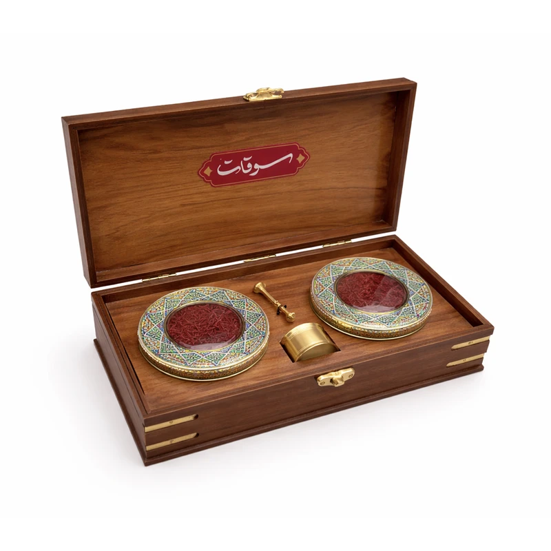  زعفران سرگل کادویی سوقات - 2 گرم به همراه هاون