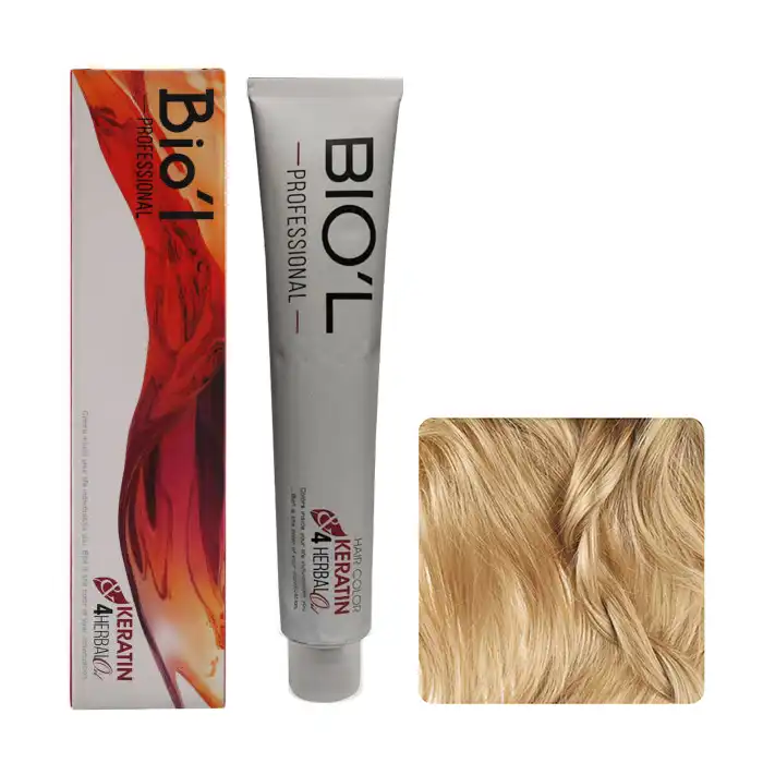 رنگ مو بیول سری NATURAL شماره 8.0 حجم 100 میلی لیتر رنگ بلوند روشن طبیعی