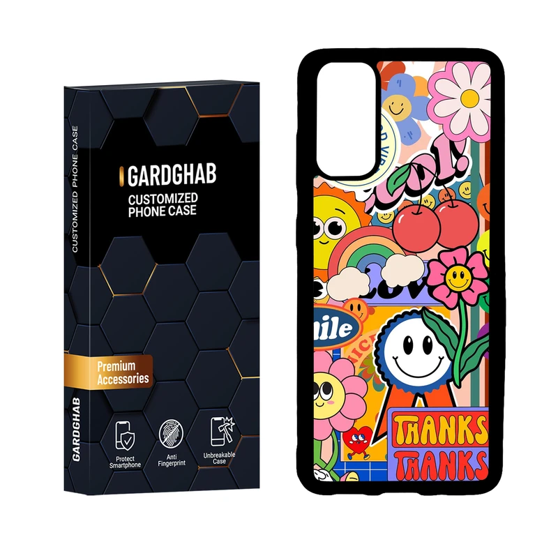 کاور گارد قاب مدل دور ژله ای فانتزی مناسب برای گوشی موبایل سامسونگ Galaxy S20