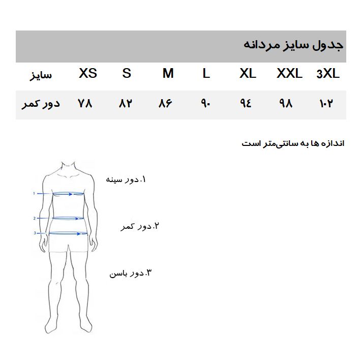 شورت مردانه کوتون مدل 31MKC34 مجموعه 3 عددی -  - 3