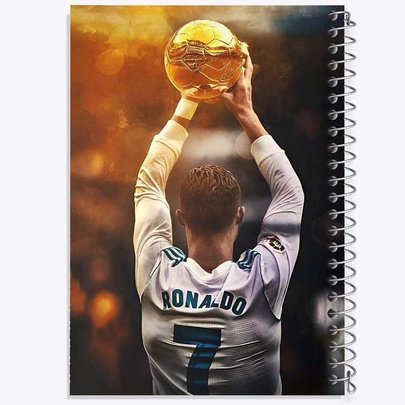 دفتر نقاشی 50 برگ خندالو طرح کریستیانو رونالدو کد N2816