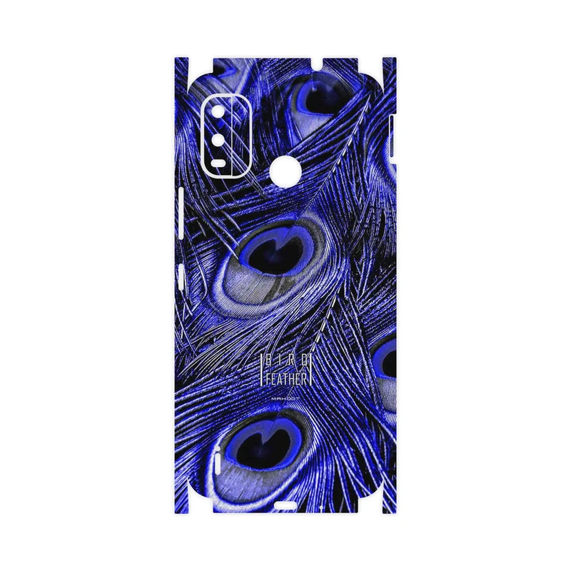 برچسب پوششی ماهوت مدل Purple Feather-FullSkin مناسب برای گوشی موبایل نوکیا G11 Plus