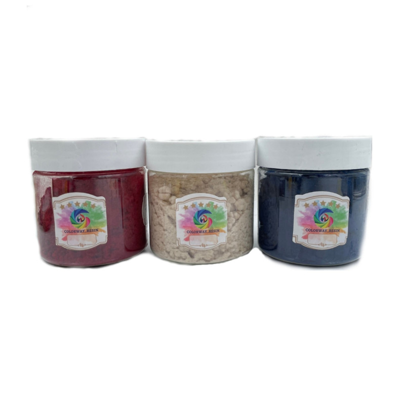 پودر مخمل کالروی مدل m009 بسته ۳عددی