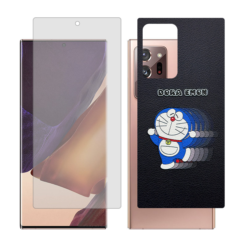محافظ صفحه نمایش مات گلس مدل together مناسب برای گوشی موبایل سامسونگ Galaxy Note20 Ultra 5G  به همراه برچسب پوششی پشت گوشی