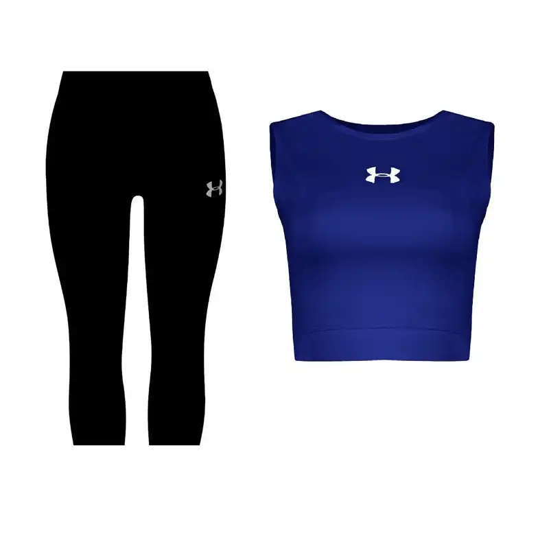 ست نیم تنه و شلوارک ورزشی زنانه مدل 31-64