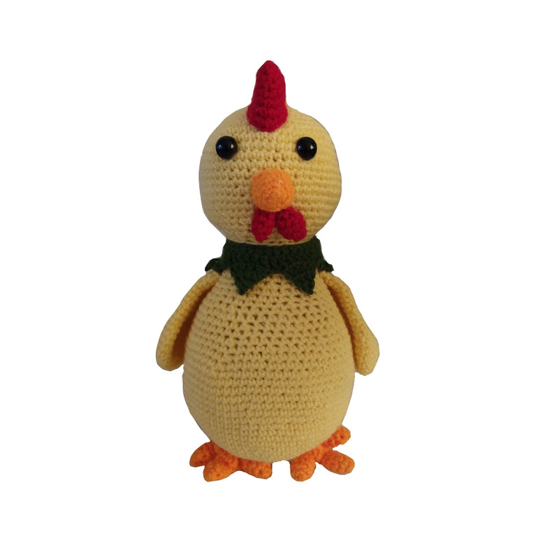 عروسک‌ بافتنی مدل خروس