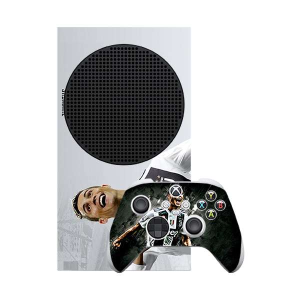 برچسب کنسول بازی ایکس باکس series s توییجین وموییجین مدل Ronaldo 01 مجموعه 4 عددی