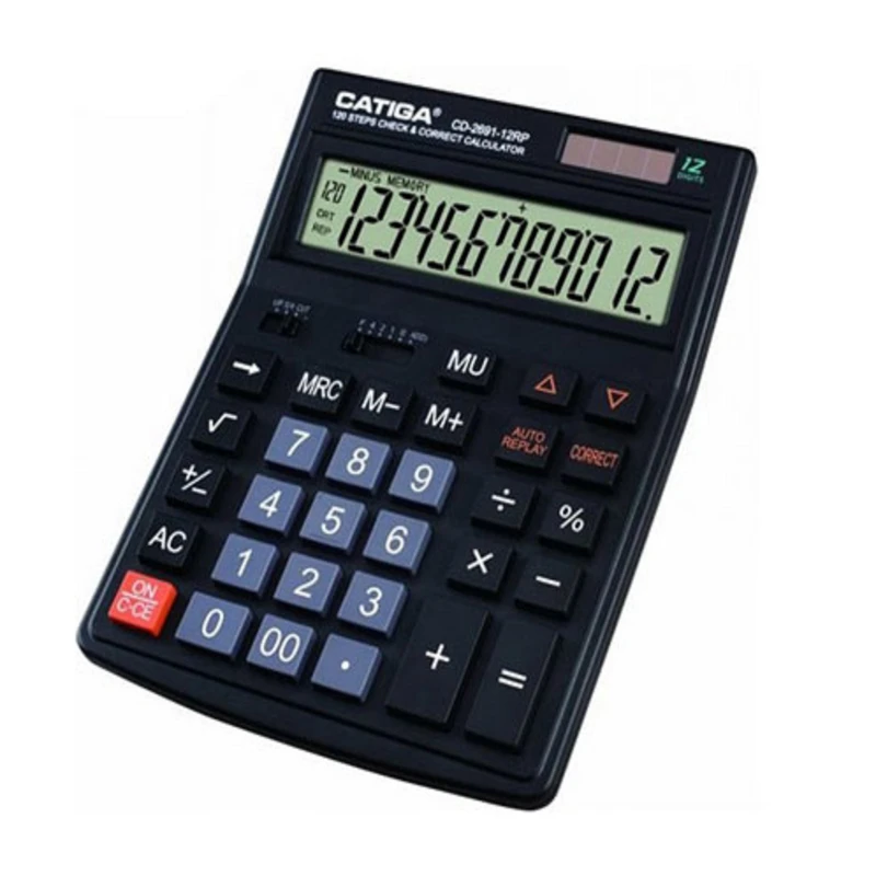 ماشین حساب کاتیگامدل CD-2691-12RP