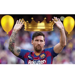 بنر تولد طرح تاج و مسی کد 063200133