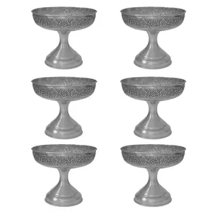 آجیل خوری مسی مدل آفتابگردان کد ZH320.13 مجموعه شش عددی