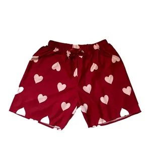 شلوارک زنانه طرح قلب کد 011