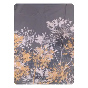 ملحفه کتان نخ رزین تاژ مدل هرمس کد M103-1 دو نفره سایز 235x235 سانتی‌متر