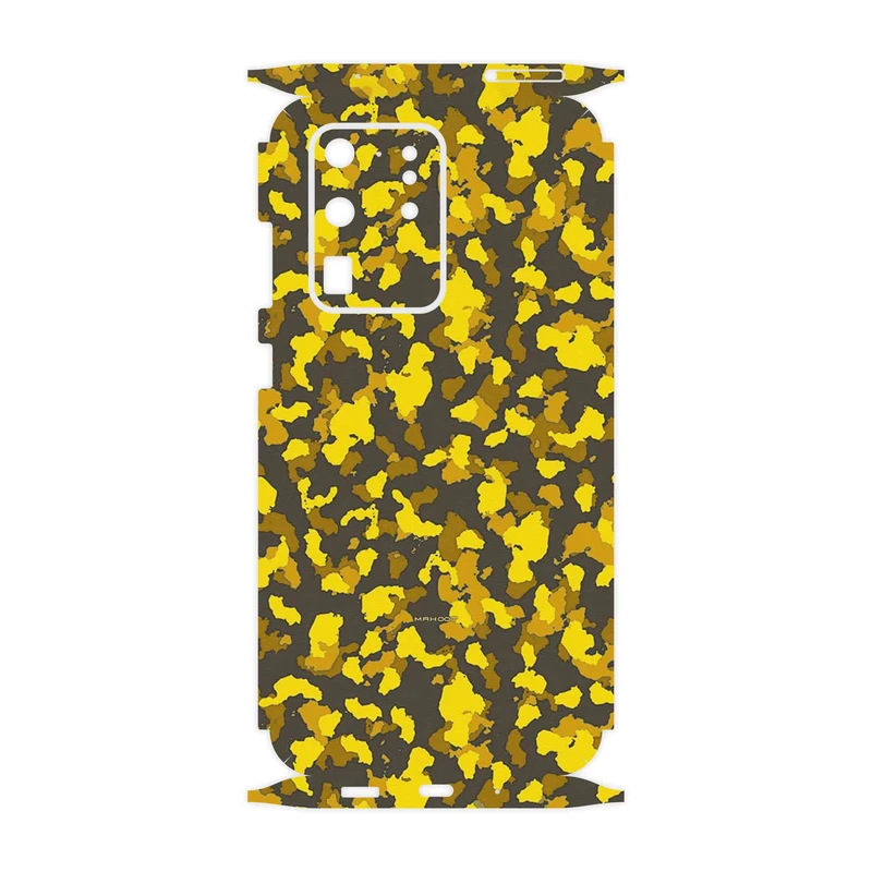برچسب پوششی ماهوت مدل Yellow Infantry Army-FullSkin مناسب برای گوشی موبایل سامسونگ Galaxy S20 Ultra
