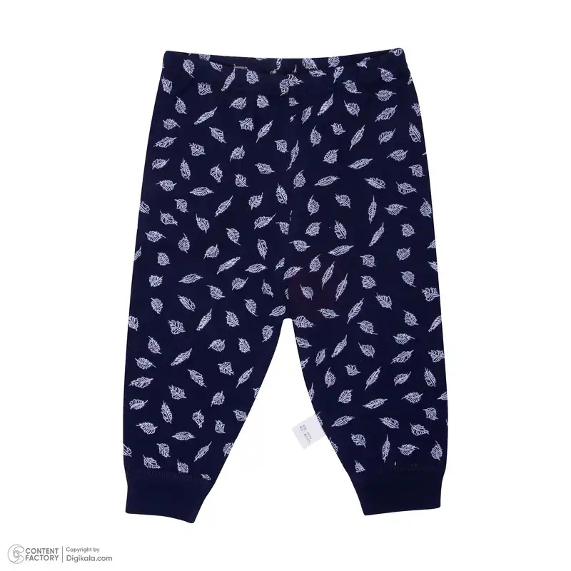 ست تی شرت و شلوار نوزادی مدل 1074-058