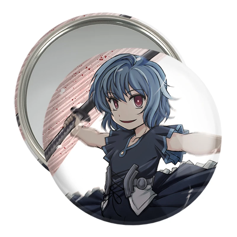 آینه جیبی خندالو مدل هیروکو انیمه گلوله سیاه کد 35852