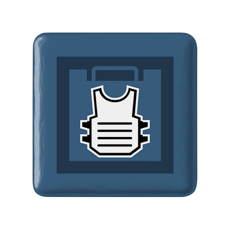 پیکسل خندالو طرح rook  بازی رینبو سیکس سیج  مدل مربعی کد 30368