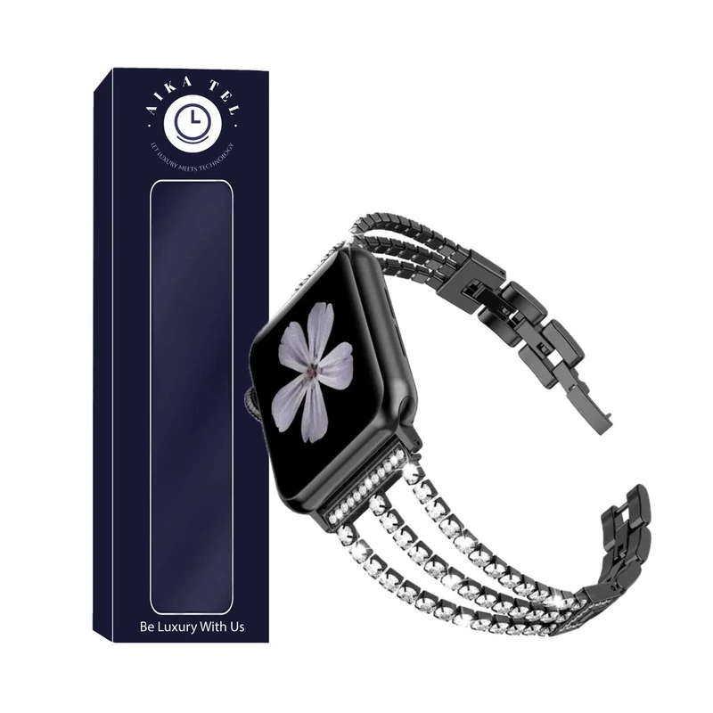 بند آیکاتل مدل Diamond مناسب برای اپل واچ سری 46 میلی متری