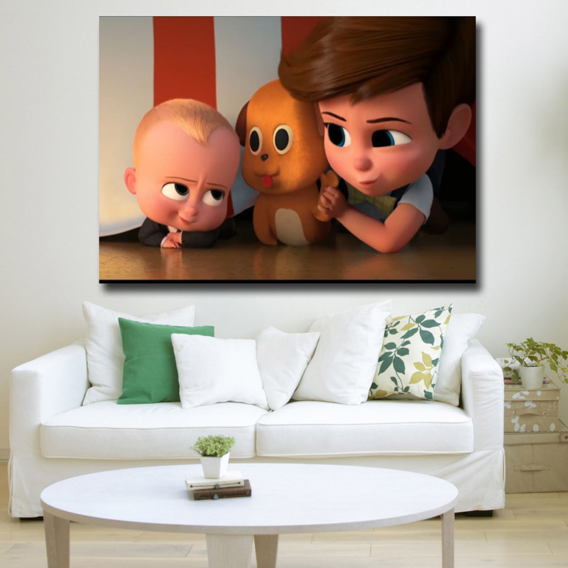 تابلو کودک و نوزاد مدل بچه رئیس کد 27