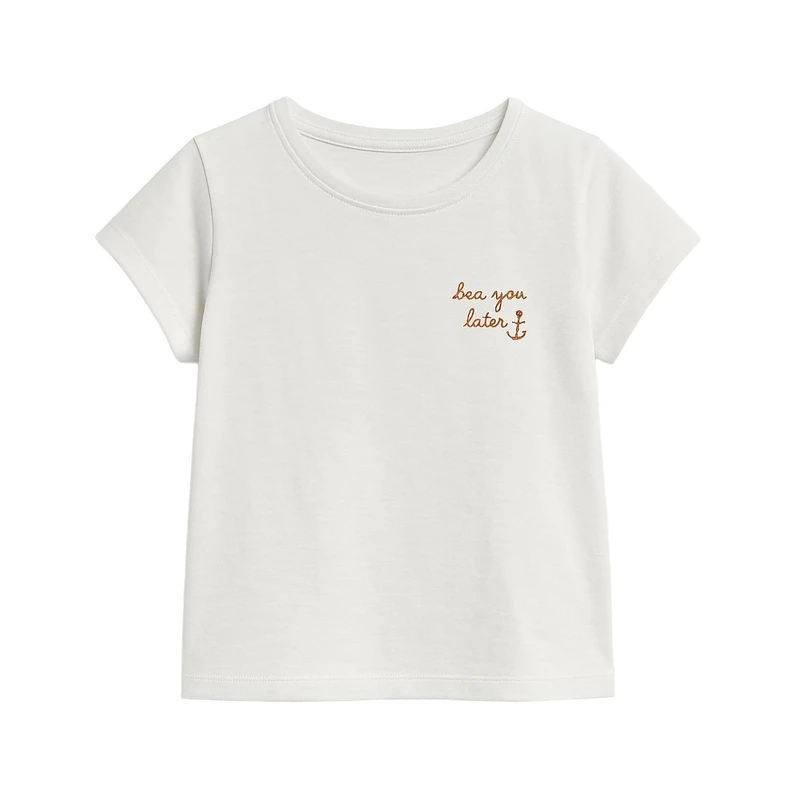 تی‌شرت آستین کوتاه دخترانه مدل 7032