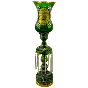 شمعدان مدل لاله مذهبی محرم طرح السلام علیک یا اباعبدالله الحسین ع و یا زینب الکبری س کد 103333