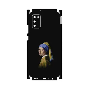 MAHOOT Girl with a Pearl Earring of Vermeer-FullSkin Cover Sticker for Samsung Galaxy A02S
