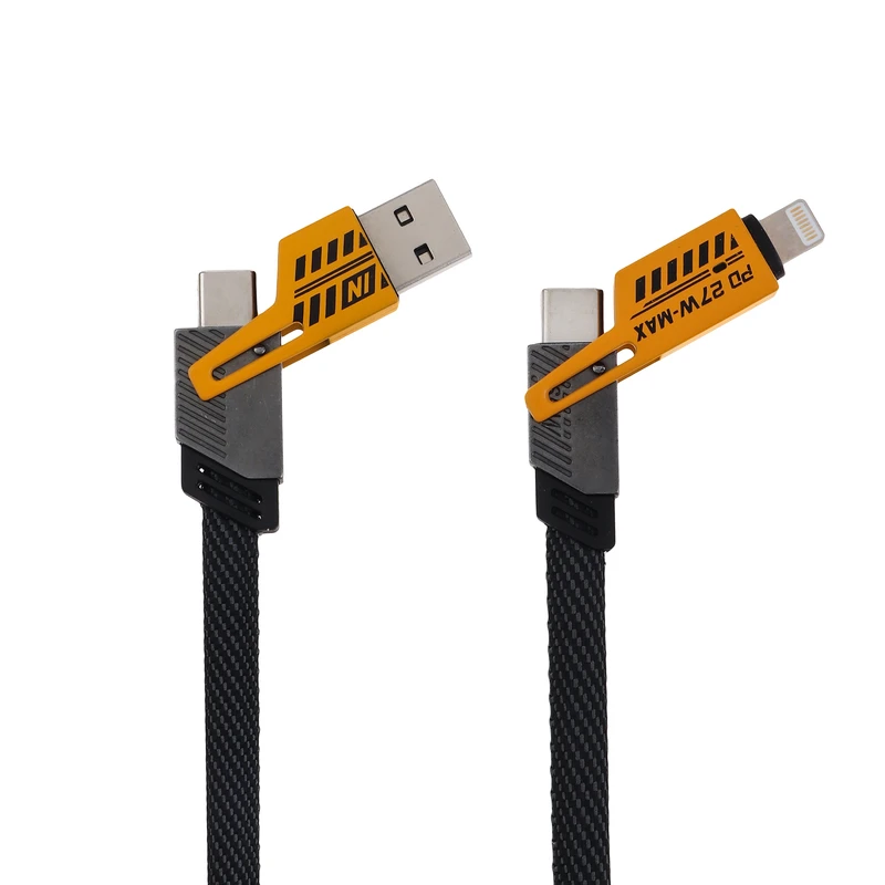 کابل تبدیل USB-C / USB به USB-C / لایتنینگ مدل BM-041 طول 1.05 متر