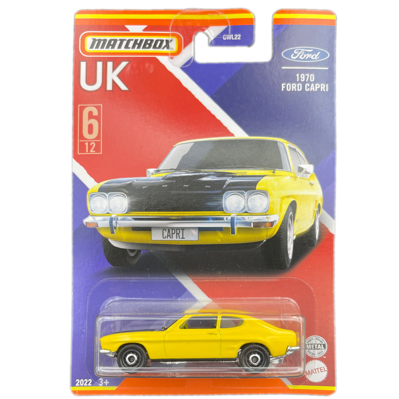 ماکت ماشین مچ باکس مدل 1970 FORD CAPRI