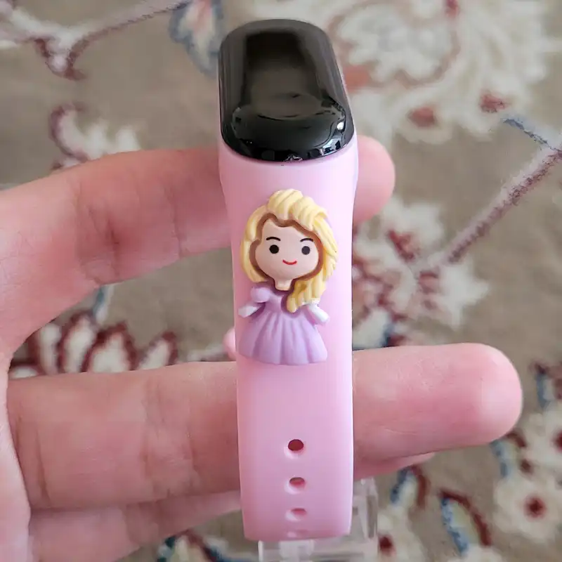 ساعت مچی دیجیتال بچگانه مدل عروسکی کد 10