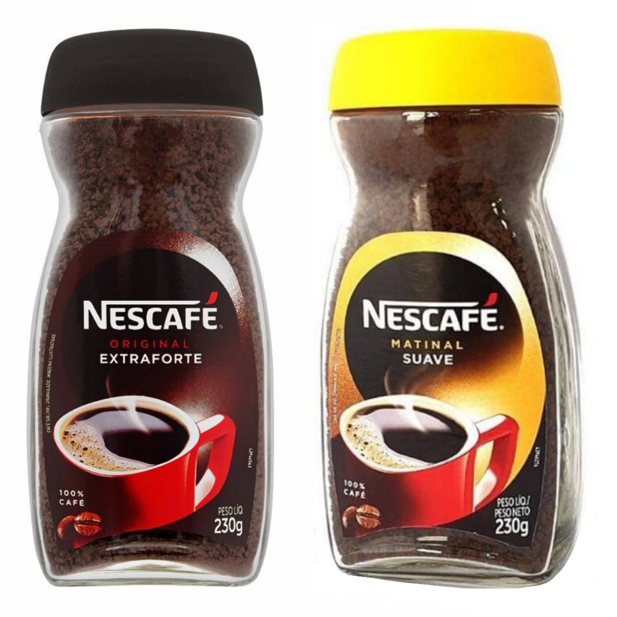 قهوه فوری اکسترافورته و ماتینال نسکافه - 230 گرم مجموعه ۲ عددی
