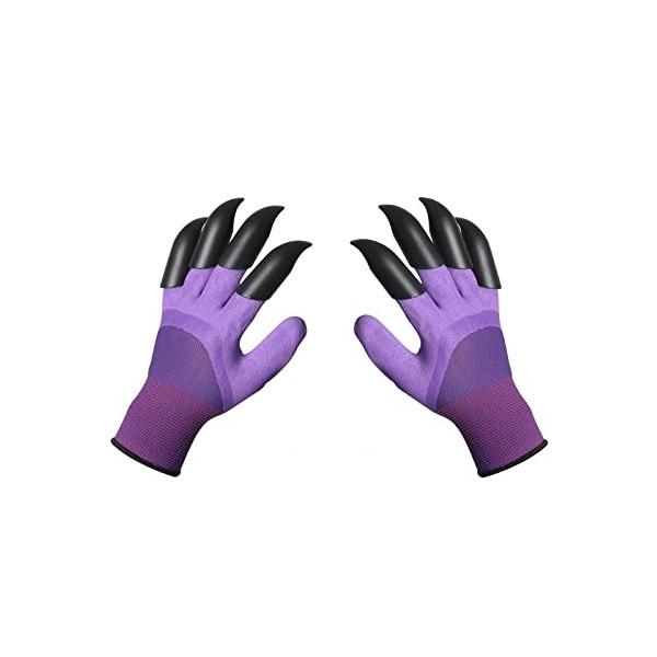 دستکش باغبانی مدل  چنگک دار دوقلو 01