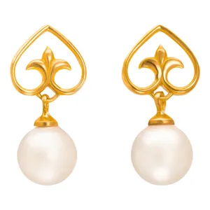 Taj A237 Gold Earrings For Women
