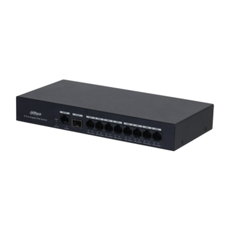 سوئیچ 10پورت داهوا مدل PFS3110-8GT-65