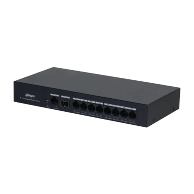 سوئیچ 10پورت داهوا مدل PFS3110-8GT-65