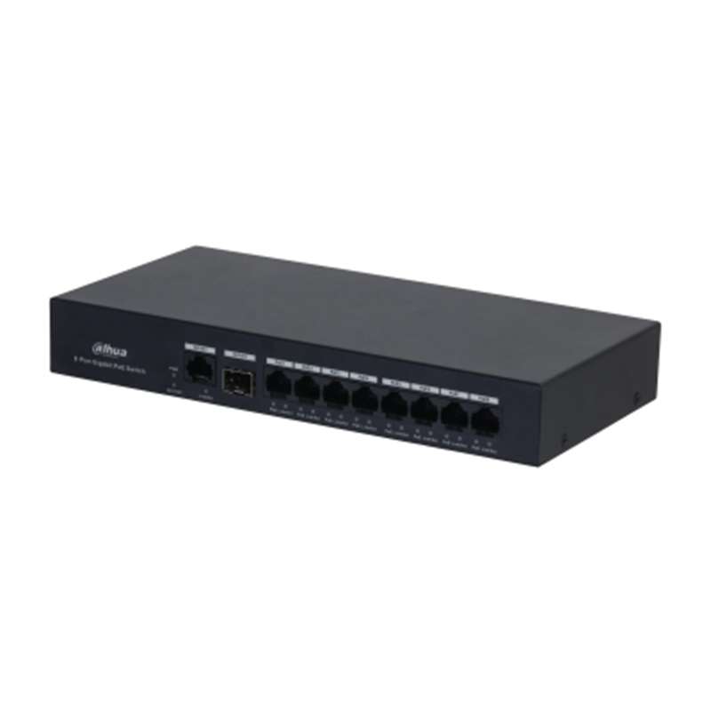 سوئیچ 10پورت داهوا مدل PFS3110-8GT-65 سوئیچ 10پورت داهوا مدل PFS3110-8GT-65