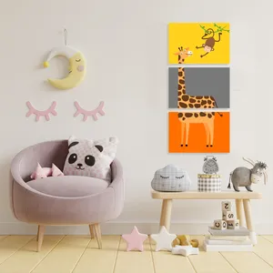 تابلو شاسی بیب استور طرح کودک مدل BA-001 مجموعه سه عددی