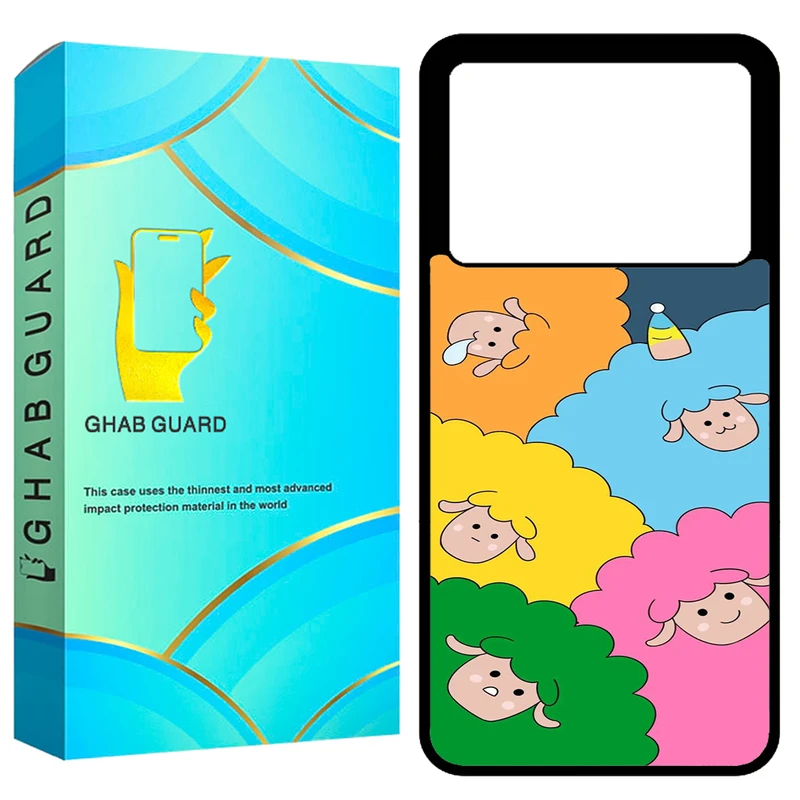 کاور قاب گارد طرح ببعی مدل GCHPK70P مناسب برای گوشی موبایل شیائومی Redmi K70 Pro 5G / Poco F6 Pro