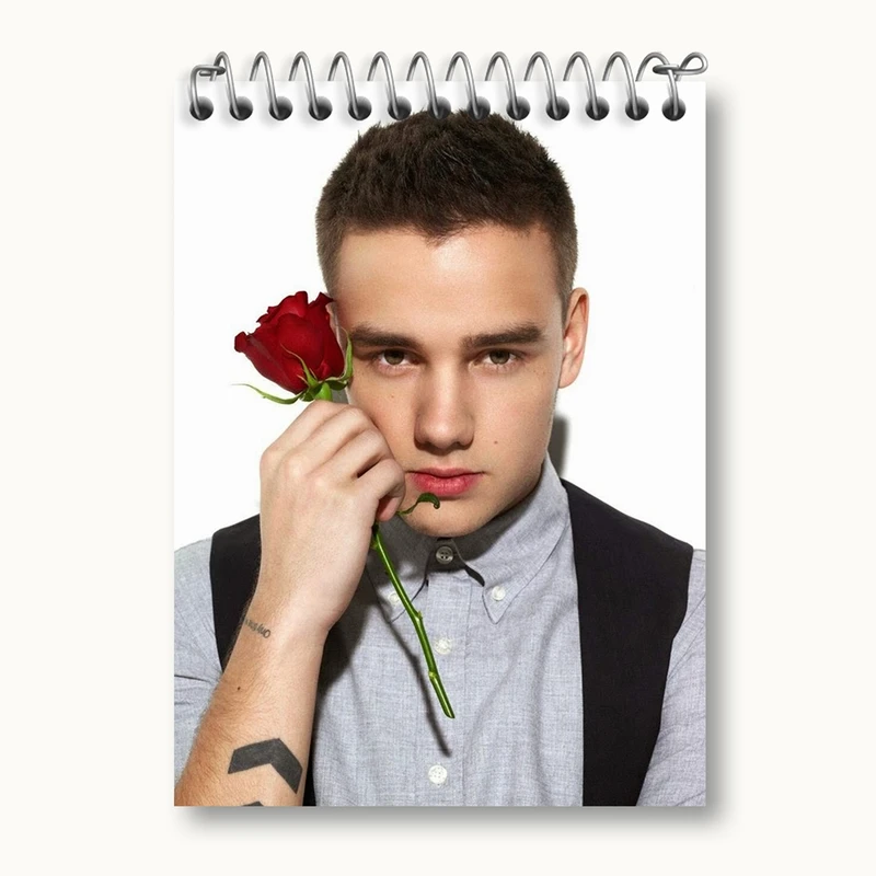 دفتر یادداشت 50 برگ خندالو مدل لیام پین گروه موسیقی وان دایرکشن One Direction کد 18912