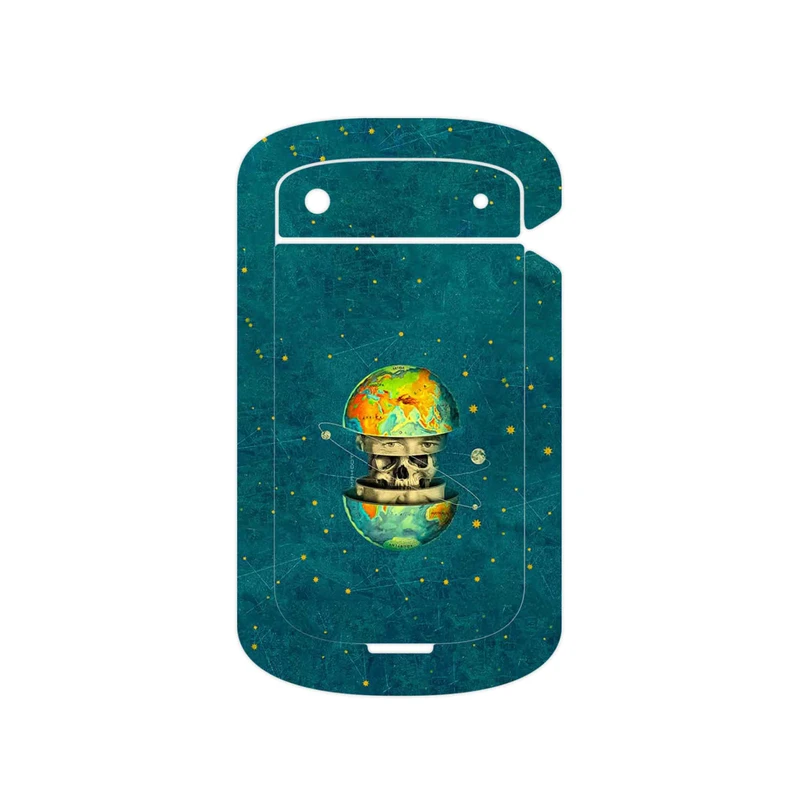 برچسب پوششی ماهوت مدل Collage of Earth Face مناسب برای گوشی موبایل بلک بری Bold Touch 9900