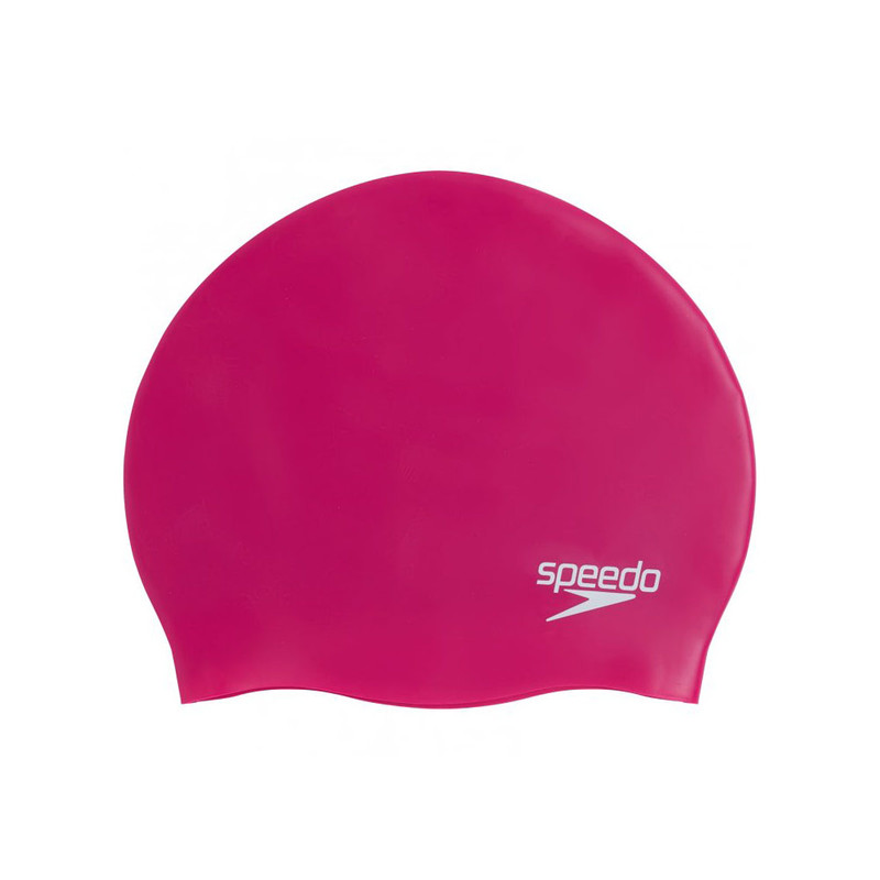 کلاه شنا اسپیدو مدل shw-electric pink-silicon cap