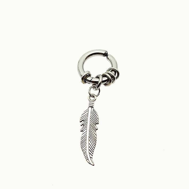 پیرسینگ گوش طرح پر مدل 562PRMZ پیرسینگ گوش طرح پر مدل 562PRMZ