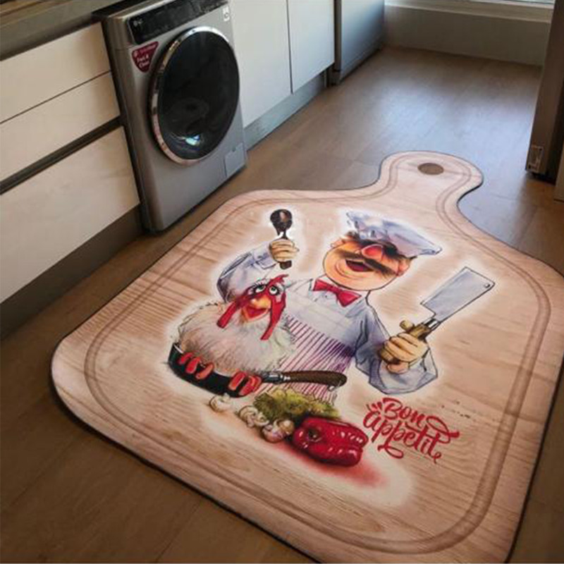 فرش پارچه ای مدل آشپزخانه