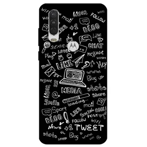 Megafone Social Media 1898 Cover For Motorola Moto One Action