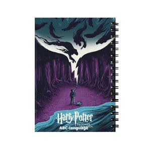دفتر زبان 60 برگ مدل هری پاتر کد857